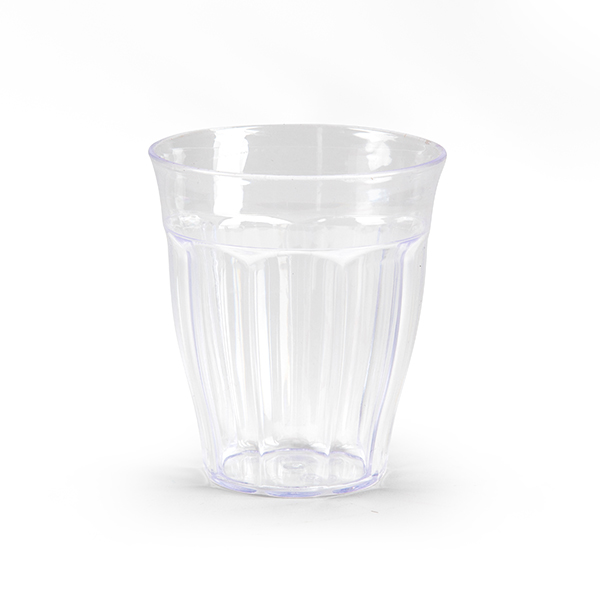 VASO AGUA PS TRANSPARENTE 1138506 PLASTICFORTE 250 ML