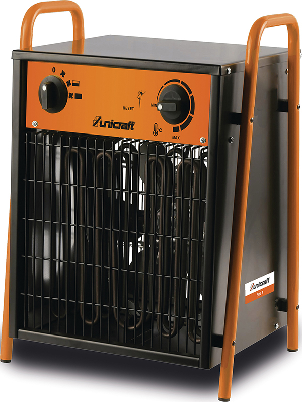 CALEFACTOR ELECTRICO ACERO EHG 9 6510009 UNICRAF 9 KW