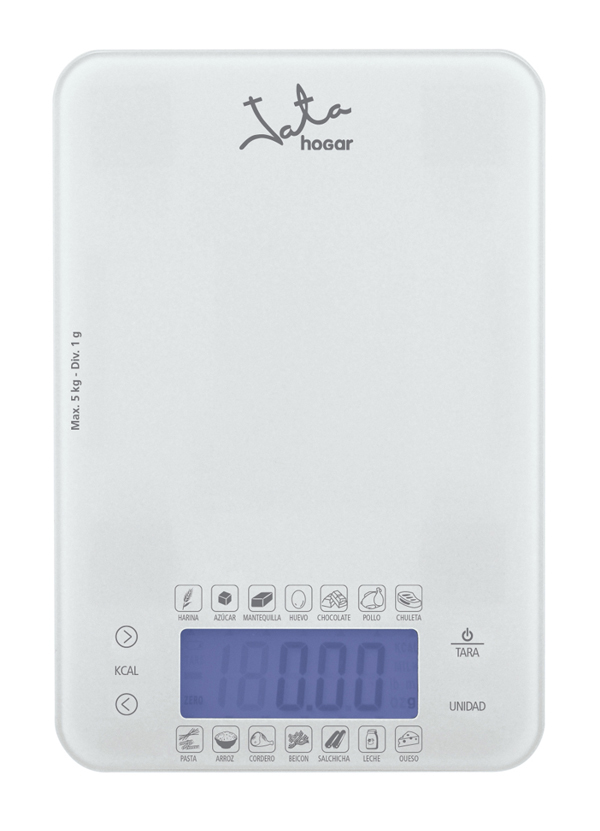 BALANZA COCINA ANALIZA CALORIA 762 JATA HOGAR 5 KG