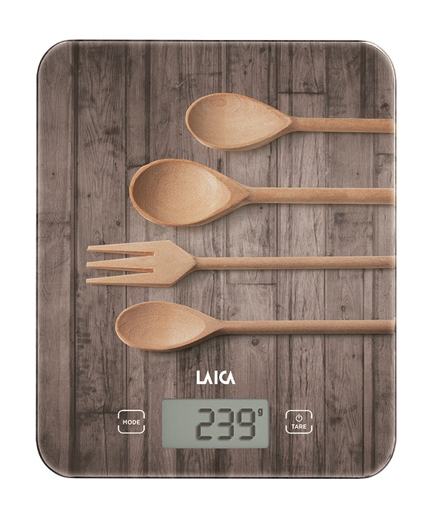 BALANZA COCINA CRISTAL TEMPLADO KS5010 LAICA 10 KG