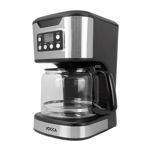 CAFETERA GOTEO DIGITAL 1500ML 12 TAZAS 2497 JOCCA 900 W