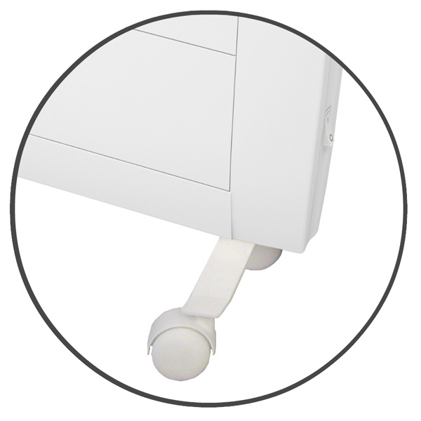 BASE C/RUEDA EMISOR TERMICO L/LC/XSP BASE LR/XSPR  -