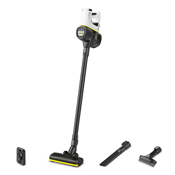 ASPIRADOR ESCOBA VERTICAL BATERIA BLANCO VC 4 KARCHER 18 V
