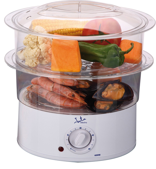 COCEDOR A VAPOR ELECTRICO 3,5L CV200 JATA 400 W