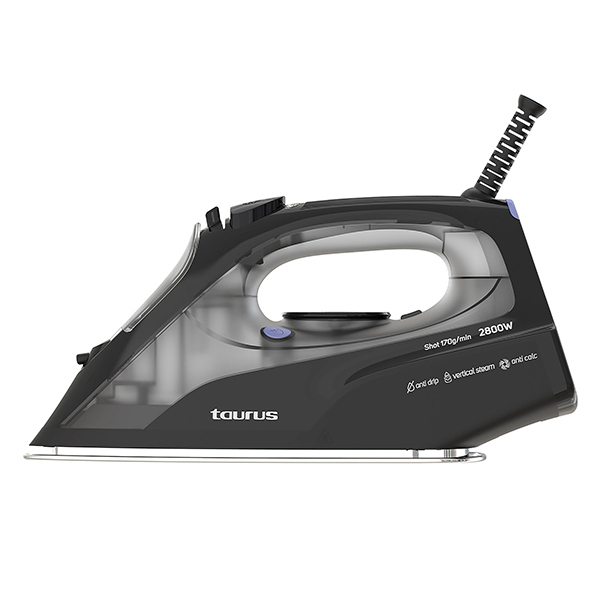 PLANCHA VAPOR SUELA CERAMICA NEGRA PTFSI2800 918712000 TAURUS 2800 W