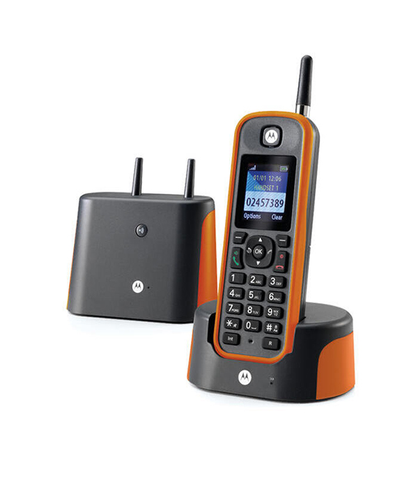 TELEFONO INALAMBRICO NEGR IP67 1070201NEG MOTOROLA 1 KM