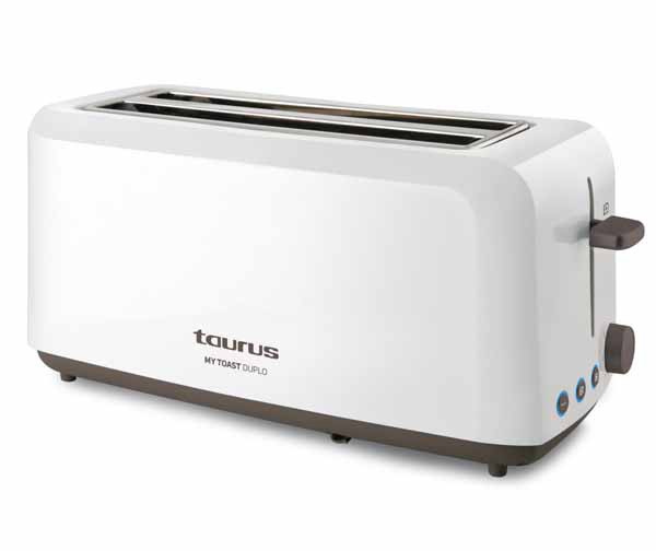 TOSTADOR 2 RANURAS EXTRALARGAS 960639000 TAURUS 1450 W