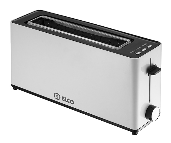 TOSTADOR 1 RANURA LARGA Y ANCHA PT-1079B ELCO 900 W