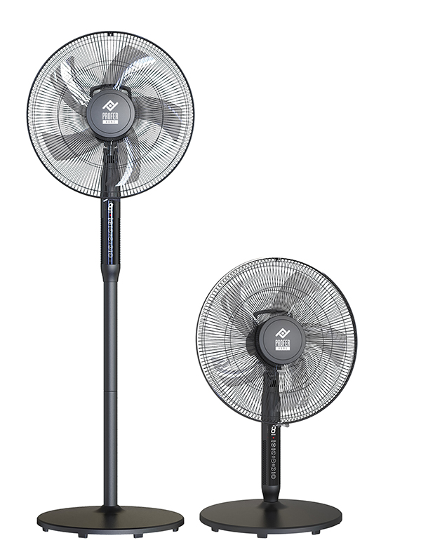 VENTILADOR PIE/SOBREMESA NEGRO 55W PH1438 PROFER HOME 40 CM