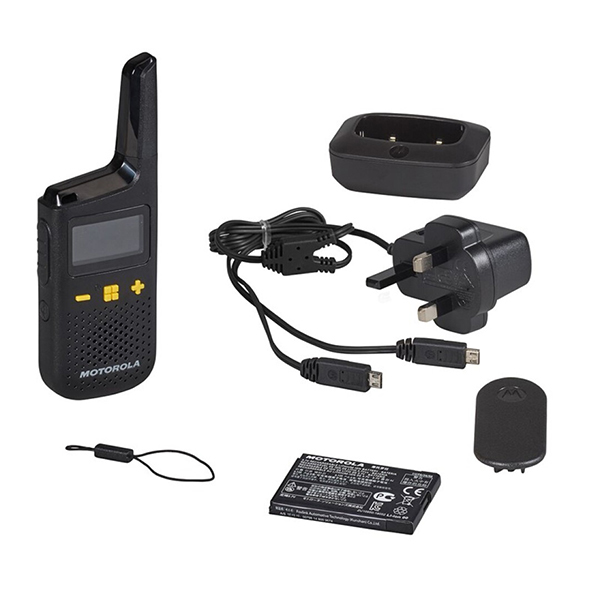 WALKIE TALKIE 16 CANALES 2 UDS 59XT185PACK MOTOROLA 8 KM