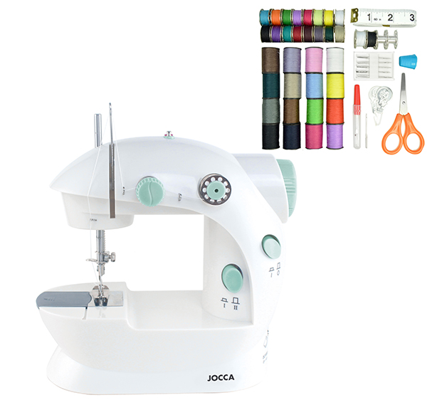 MAQUINA DE COSER CON KIT DE COSTURA 6652 JOCCA -