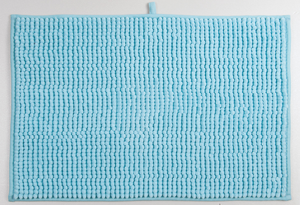 ALFOMBRA BAÑO CHENILLE AZUL CL 46319 COTEXSA 40X60 CM