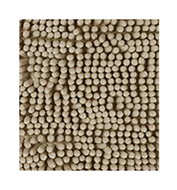 ALFOMBRA BAÑO POLIESTER 100% BEIGE 5540014060 EPID 40X60 CM