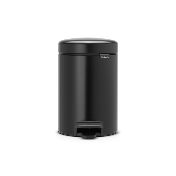 CUBO BAÑO PEDAL NEGRO MT NEWICON 11 33 21 BRABANTIA 3 L