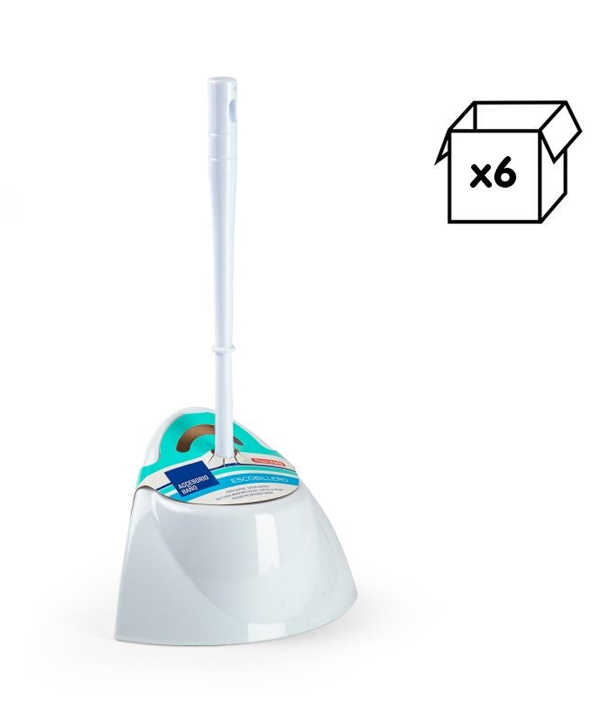 ESCOBILLERO WC RINCON 1252301 PLASTIFORTE 13X19,5X46