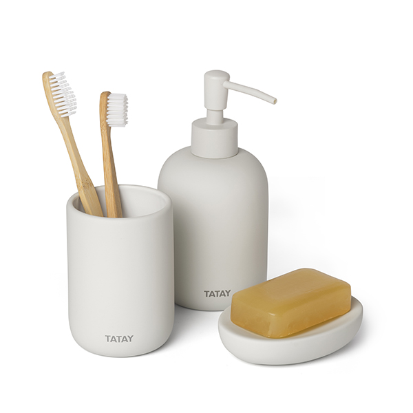 JABONERA SOFT CERAMICA SOFT BCO. PERGAMON 6410001 TATAY -