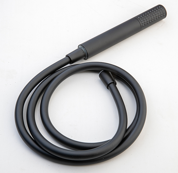 MANGO DUCHA REDONDO NEGRO 1 POS PH1129 PROFER HOME -