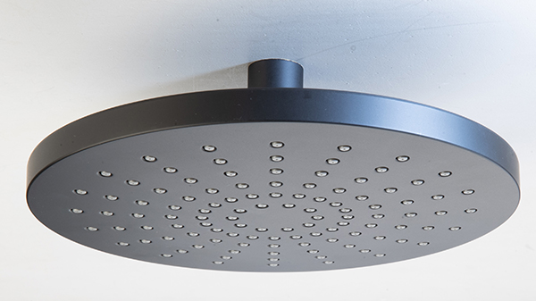 ROCIADOR REDONDO NEGRO PH1135 PROFER HOME 20 CM