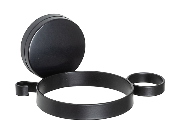 SOPORTE SECADOR STATIC-LOC PLUS PAVIA NEGRO 24899100 WENKO -