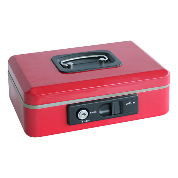 CAJA CAUDALES MODULAR ROJA 11820 BTV 25X18X9CM