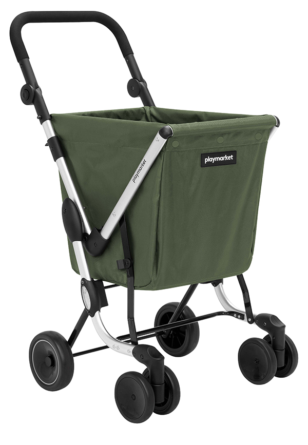 CARRO COMPRA WE GO VERDE OLIVA 24960C 288 PLAYMARKET 55 L