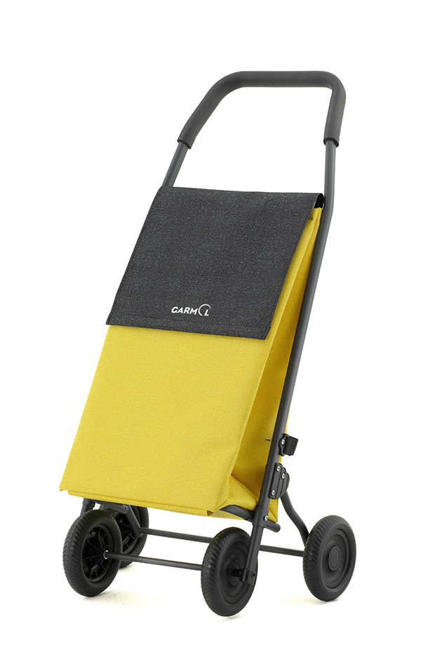 CARRO COMPRA 4R GROSS DENIM MOSTAZA NEGRO CROSS 4 DENIM C-888 GARMOL 45 L