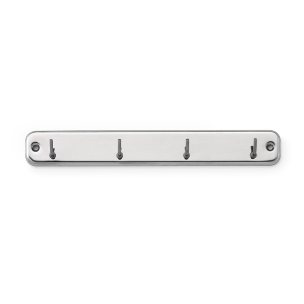 PERCHA C/TORN. INOX 4 GANCHOS 3084-1 INOFIX -
