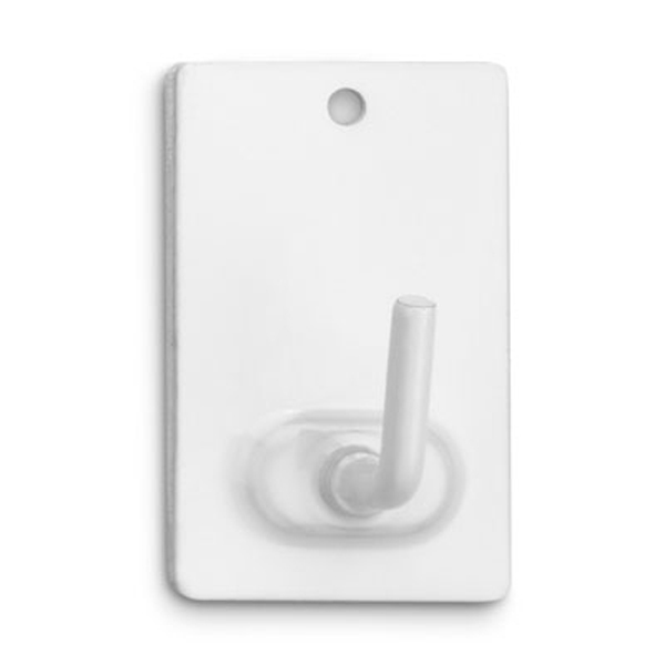 PERCHA ADHESIVA BLANCO BL.2 2040-2 INOFIX -