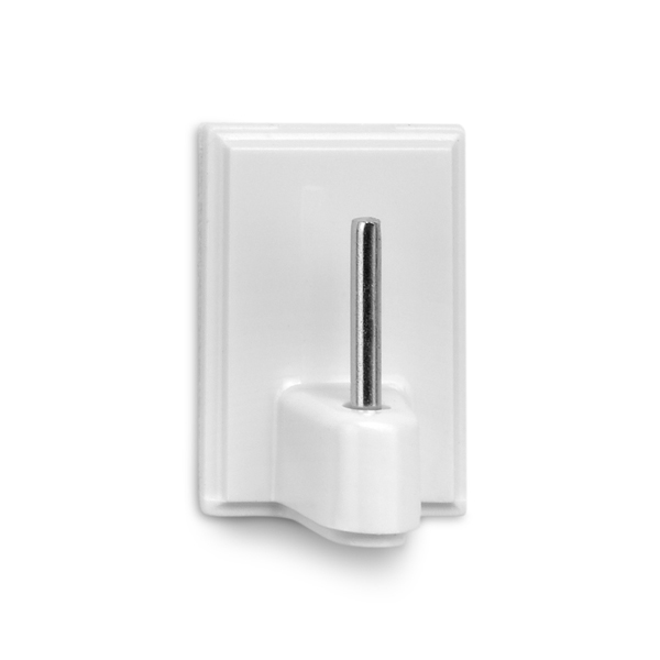 PERCHA ADH.VISILLOS BLANCA L.4 2042-2 INOFIX -