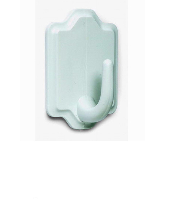 PERCHA PLASTICO ADH.BLANCO L.2 B50180B BRINOX -
