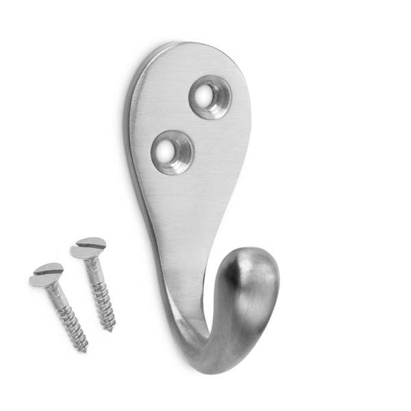 PERCHA LATON CLASIC NIQ/SATIN 3760-7 INOFIX 40X20X30MM