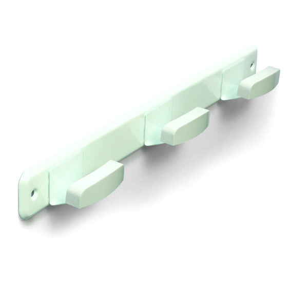 PERCHA INOX 3 BRAZ.LAC.BLANCO B70460D BRINOX -