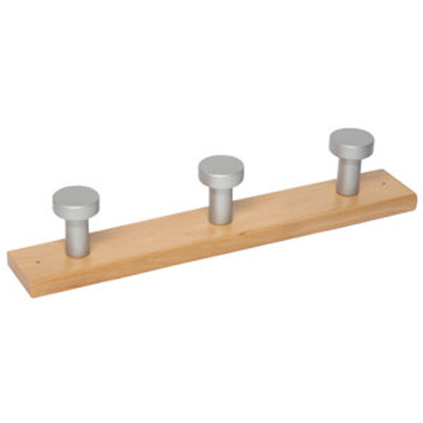 PERCHA MADERA 3P CROMO B.HAYA 913HNCV3 NESU -
