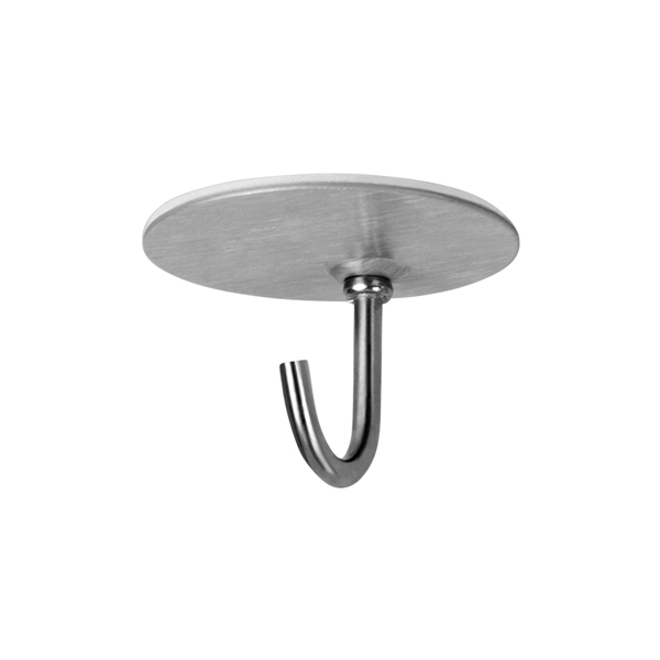 COLGADOR ADHESIVO ACERO INOXID 2176-1- INOFIX -