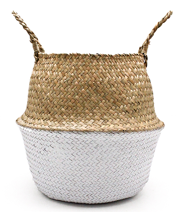 CESTO MIMBRE BLANCO 6702526 SINDER 36X36 CM