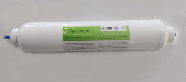 RECAMBIO POSFILTRO CARBON 2"x10" TUBO 1/4 FP1006 OSMOFILTER -