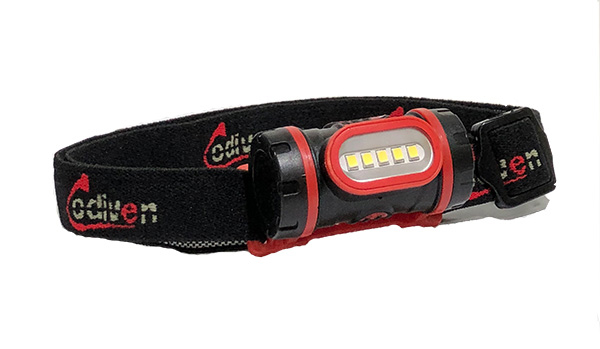 LINTERNA FRONTAL 5 LED CAP-LIN CODIVEN 180 LUMENS