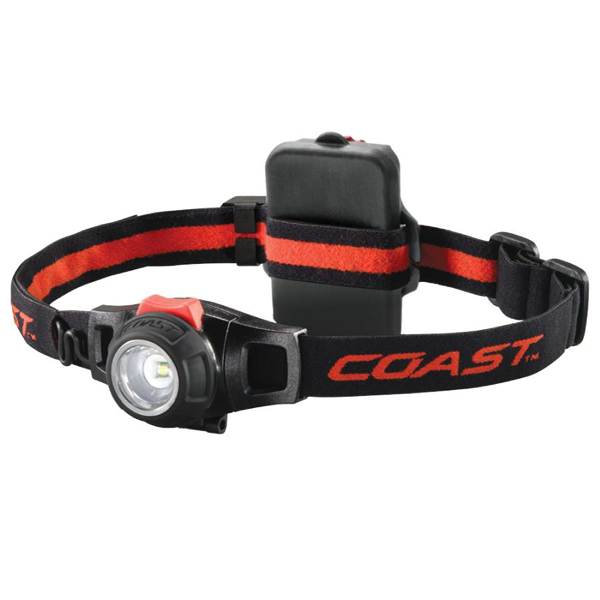 LINTERNA FRONTAL LED RECARGABL HL7R COAST 240 LUMENS