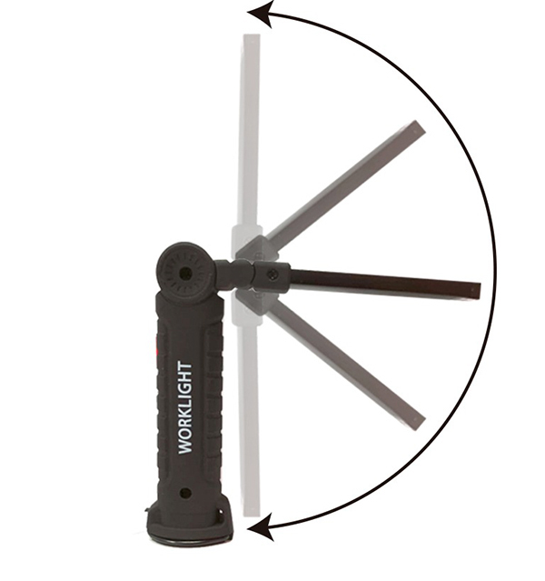 LINTERNA LED PLEGAB ROTA 360 RECARG USB CAR2450 POOL LINE -