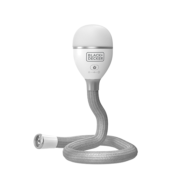 LINTERNA LED SNAKE 3,6V RECARGABLE BDCFSL01-XJ B&D 500 LUMENS