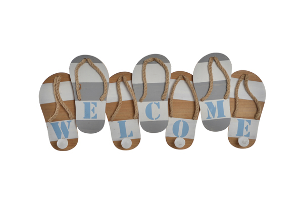 PERCHERO MADERA NAUTICO LM-149844 ITEM 47X5X20CM