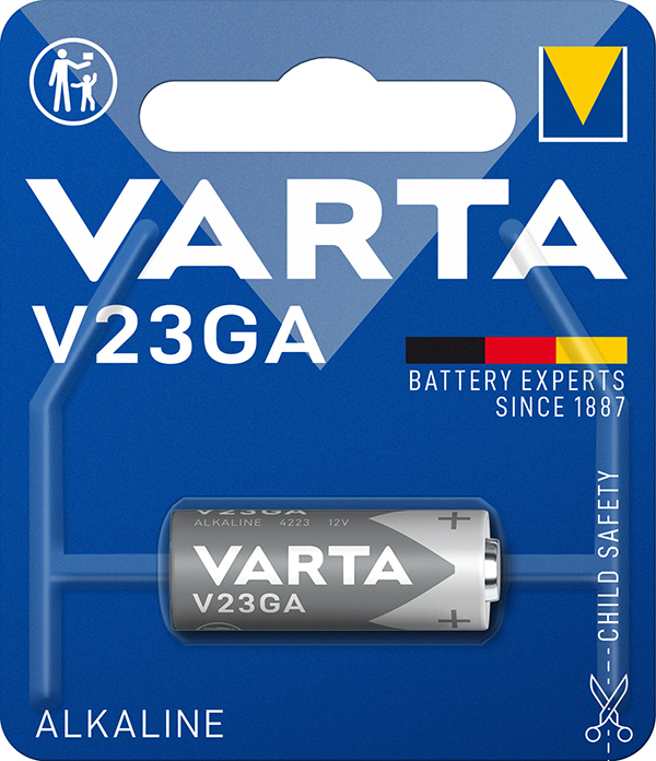 PILA ALCALINA BL1 V23GA 4223101401 VARTA 12 V