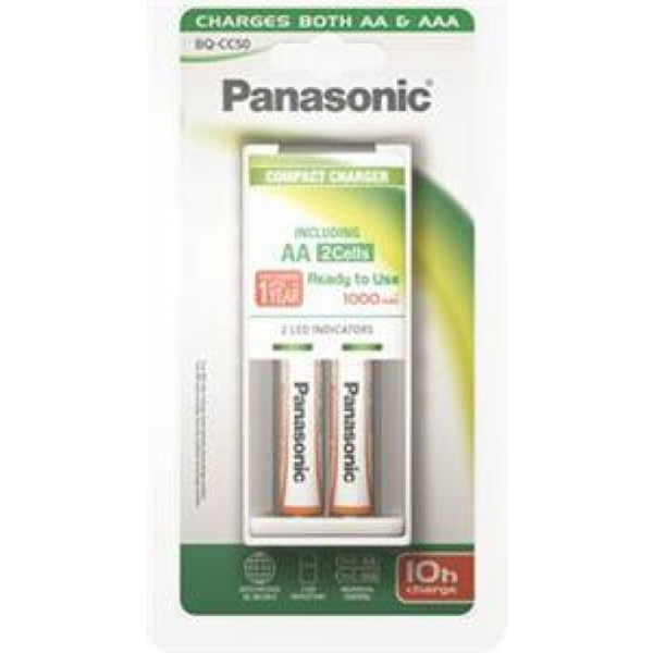 CARGADOR PILAS 10H+2 PILAS AA KKJ50LGA20E PANASONIC 1000 MA