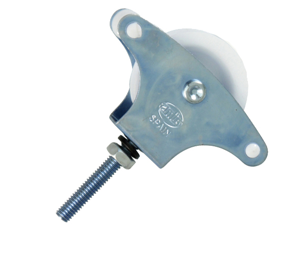 POLEA TENDEDOR PLASTICO TUERCA 1-371 AMIG 40 MM