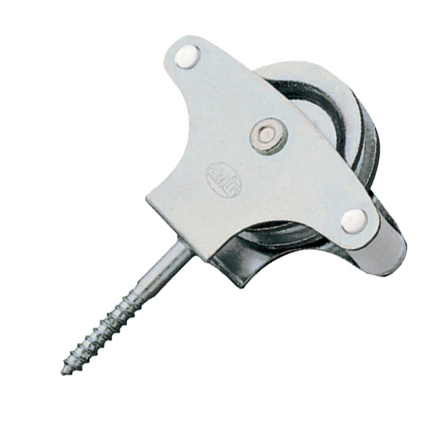 POLEA TENDEDOR METAL ZN TIRAF. 4-692 AMIG 40 MM