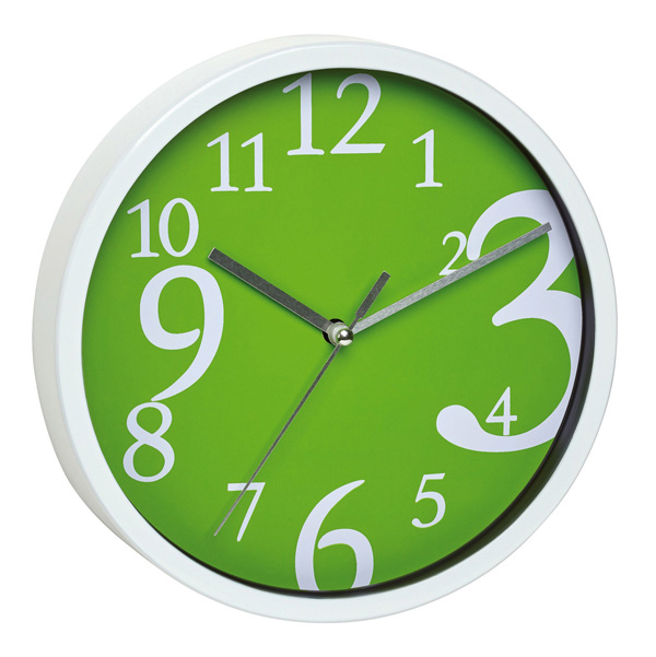 RELOJ PARED ESFERA VERDE 60303404 TFA 20 CM