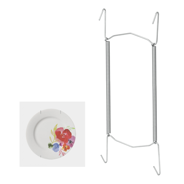 SOPORTE COLGADOR PLATO 209002 METALTEX 18-26 CM