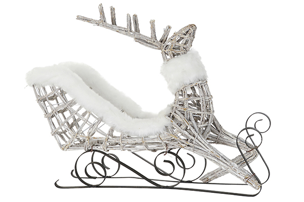 TRINEO MIMBRE LED RENO BCO NV198125 ITEM 75X20X53