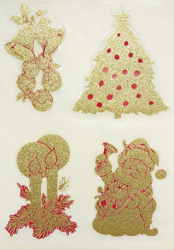 ADHESIVO REMOV. VELAS-PINO-PAPA NOEL 507 ROTULAUTO 250X350MM