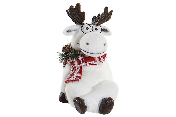 MUÑECO POLIESTER PORESPAN RENO NV174582 ITEM 22X17X31